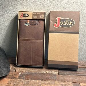 Justin Boots Rodeo Serape Logo Waller
